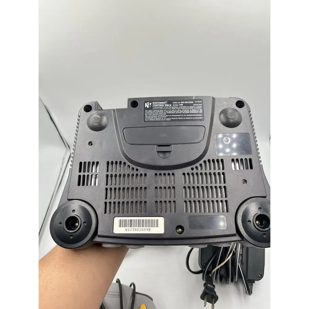 Nintendo 64 Console System Bundle w/ Controller & Cables N64 (NUS-001) *TESTED
